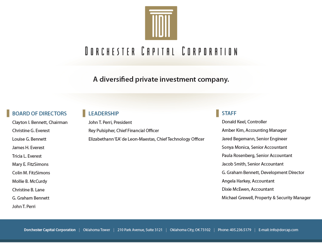 Dorchester Resources info